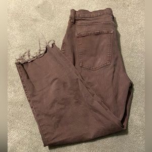 Universal thread jeans, brown denim